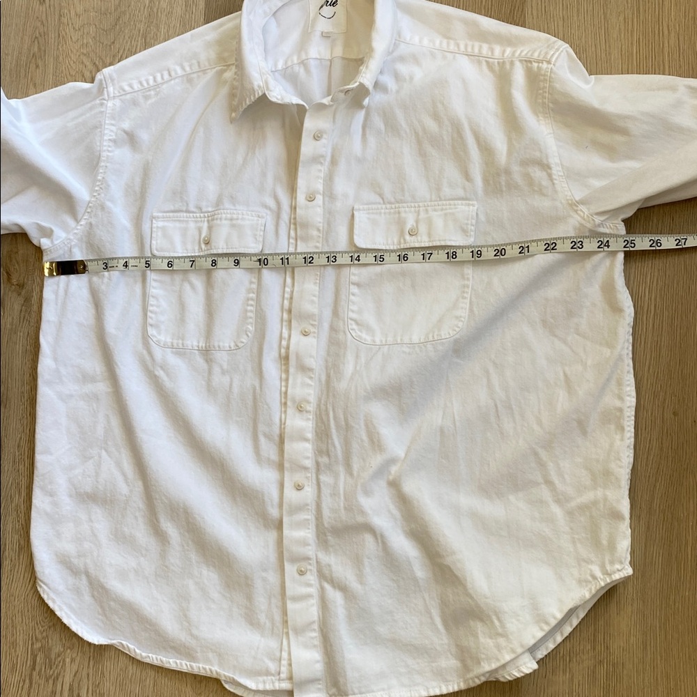 Aerie Relaxed Fit Casual Button Down Shirt - Picture 8 of 9